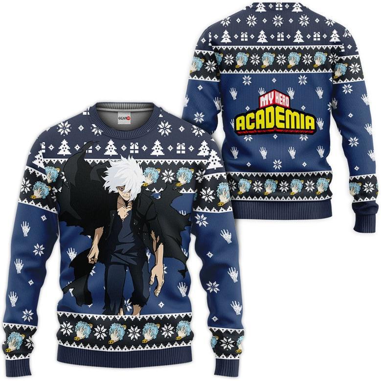 My Hero Academia Tomura Shigaraki Custom Anime Ugly Christmas Sweater