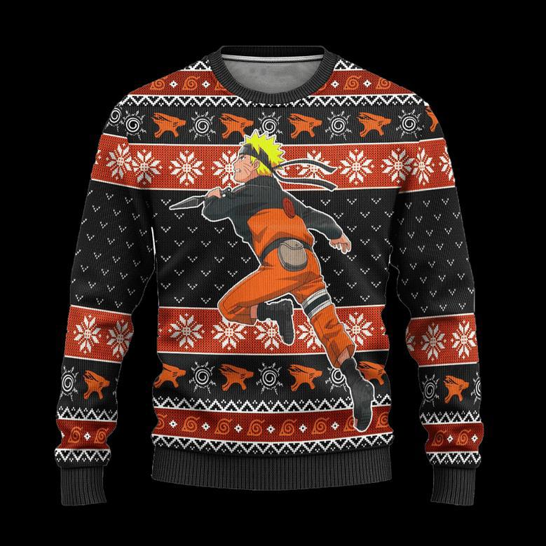 Naruto Uzumaki Anime Ugly Christmas Sweater Xmas Gift