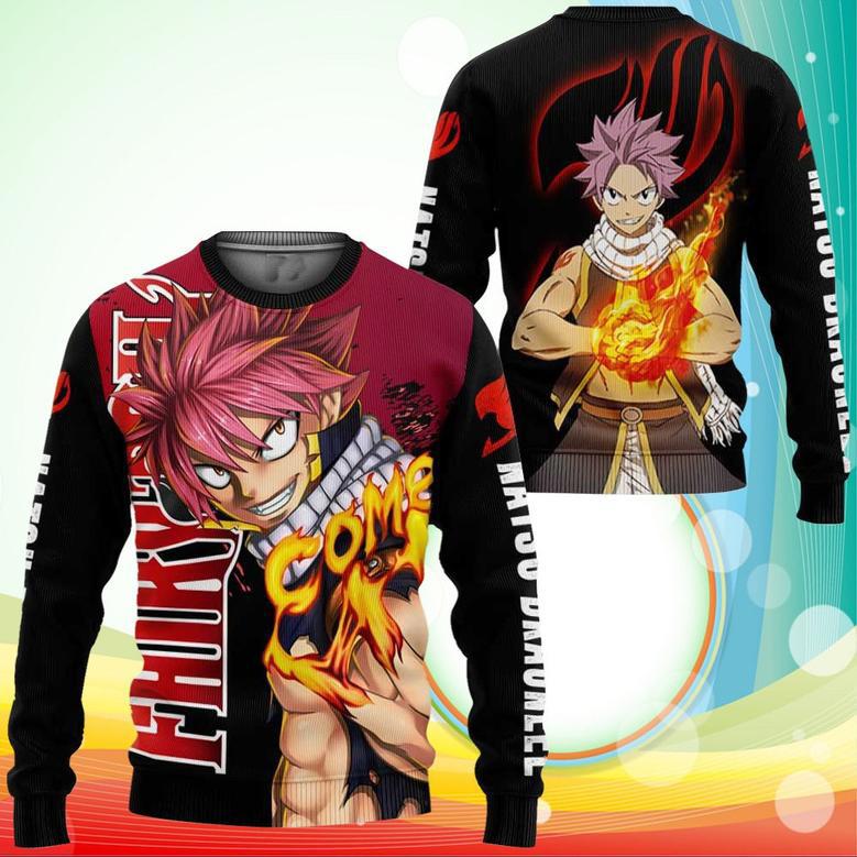 Natsu Dragneel Sweatshirt Fairy Tail Anime Sweater