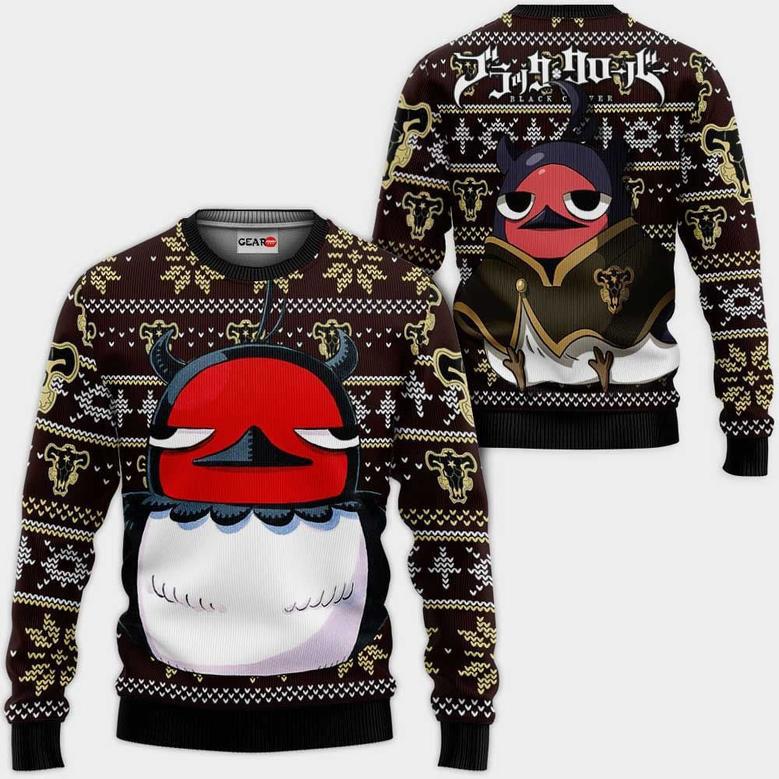 Nero Ugly Christmas Sweater Custom Anime Black Clover Xmas Gifts