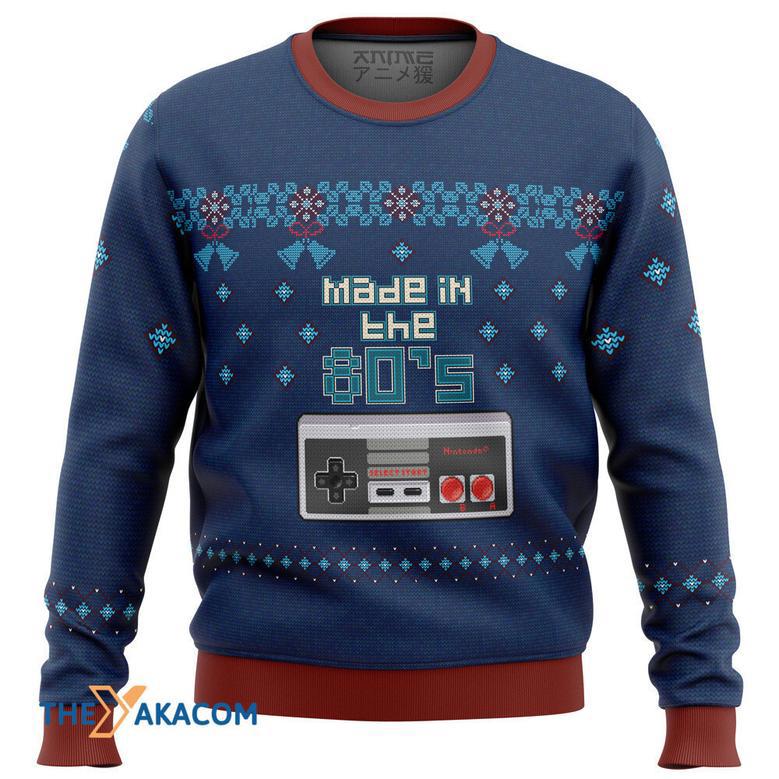 Nintendo made in the Gift For Fan Anime Christmas Ugly Sweater