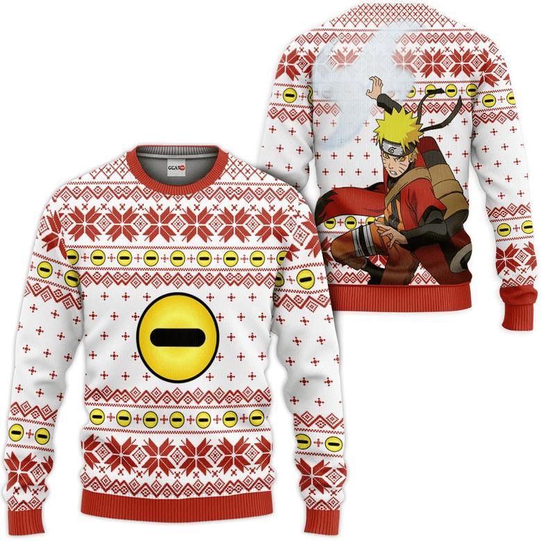 Nrt Uzumaki Sage Ugly Christmas Sweater Custom For Anime Fans