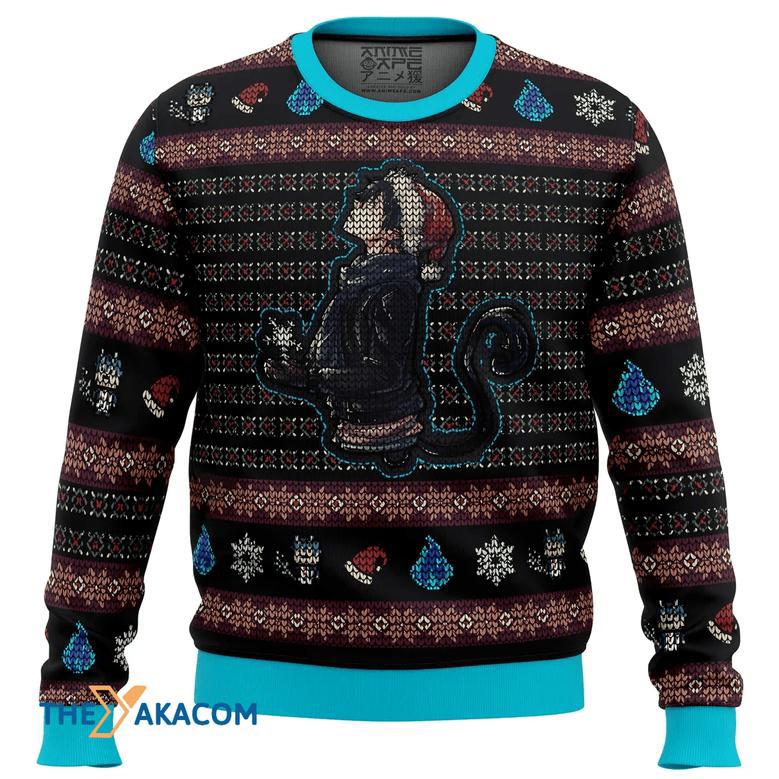 Okumura Rin Blue Exorcist Gift For Fan Anime Christmas Ugly Sweater