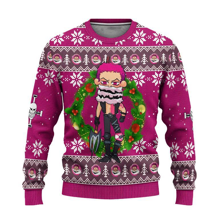 One Piece Anime Charlotte Katakuri Ugly Sweater Gifts