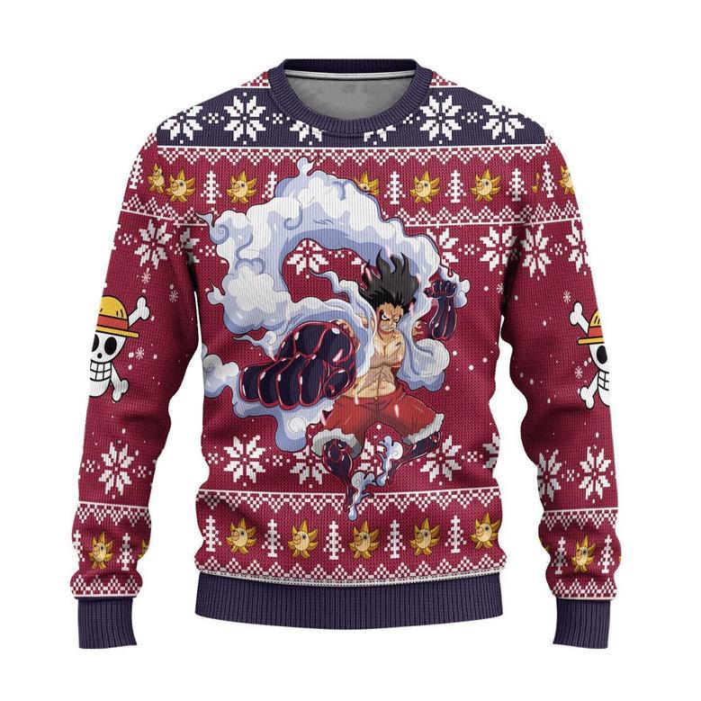 One Piece Anime Monkey D. Luffy Ugly Sweater