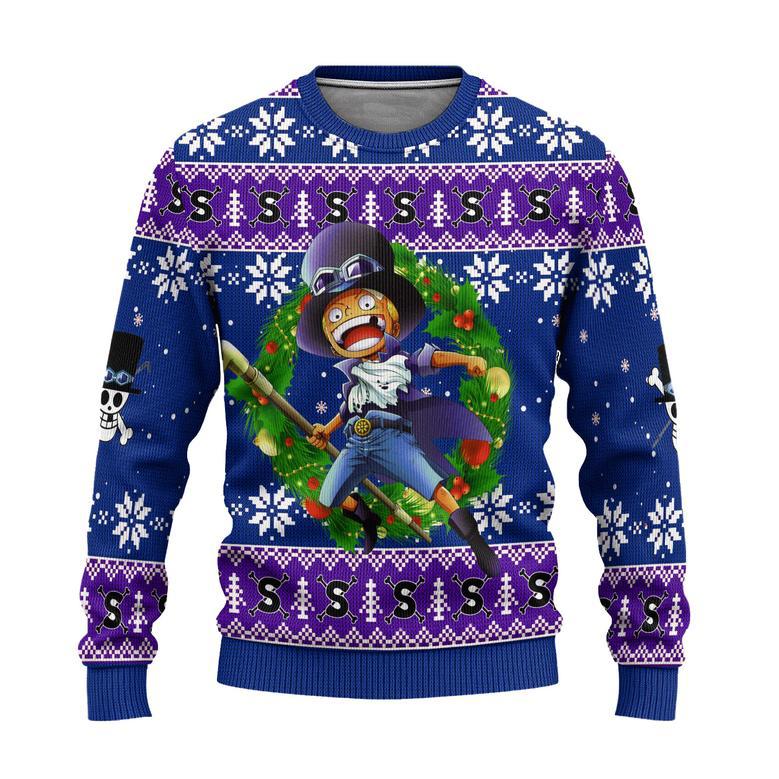 One Piece Anime Sabo Ugly Sweater