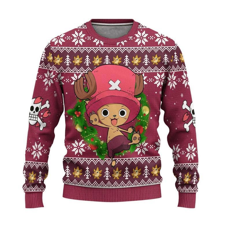 One Piece Anime Tony Tony Chopper Ugly Sweater