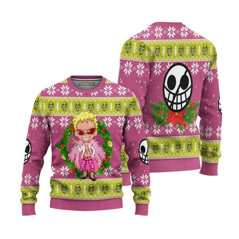 One Piece Doflamingo Ugly Christmas Sweater