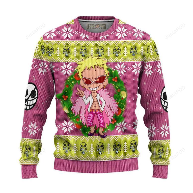 One Piece - Donquixote Anime Ugly Christmas Sweater