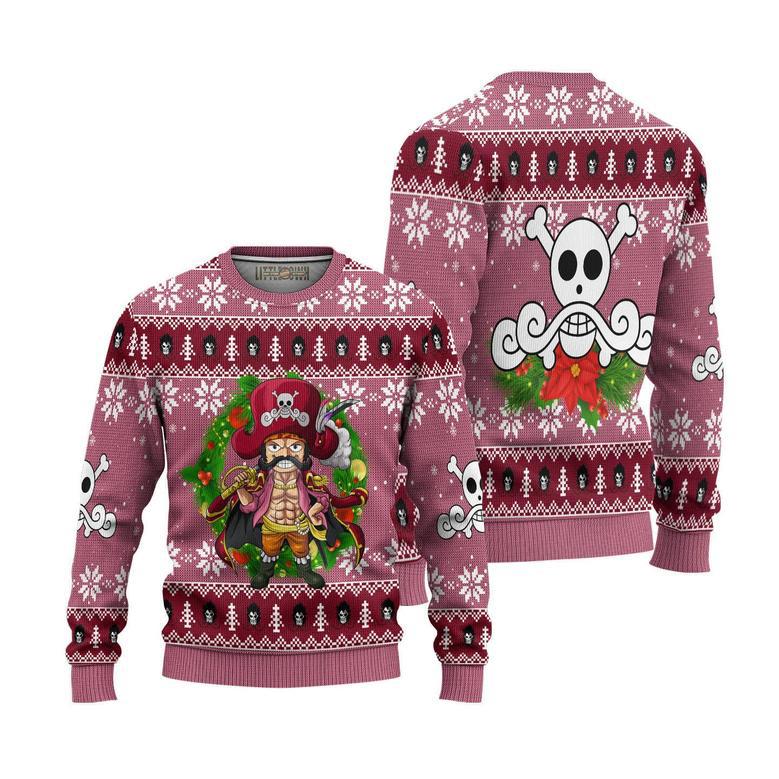 One Piece Gold Roger Ugly Christmas Sweater