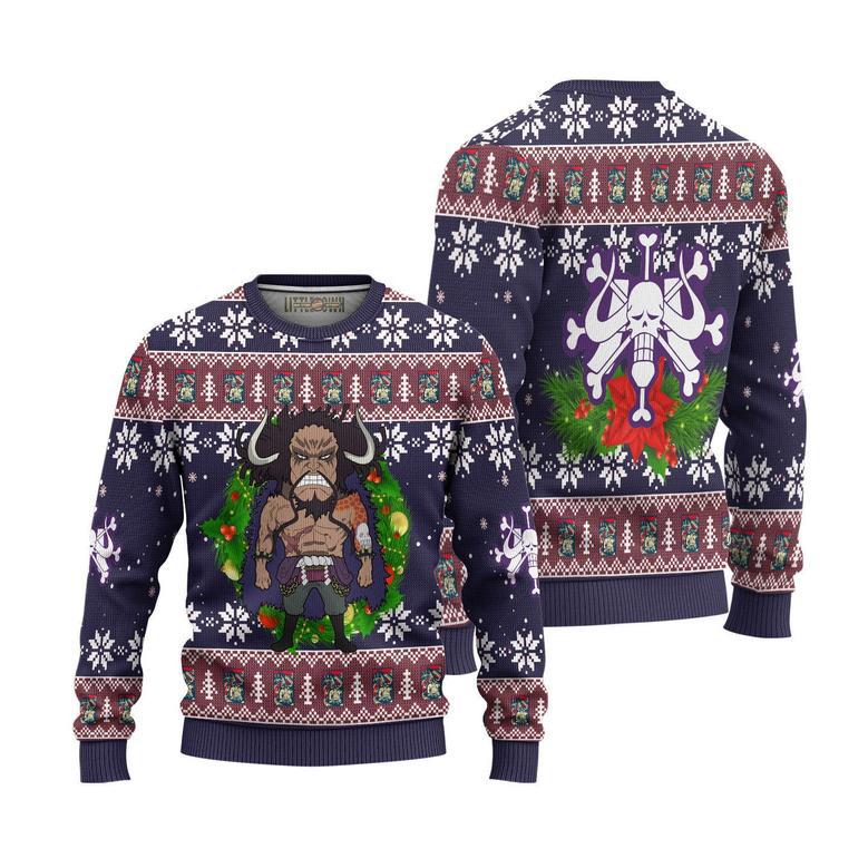 One Piece Kaido Ugly Christmas Sweater