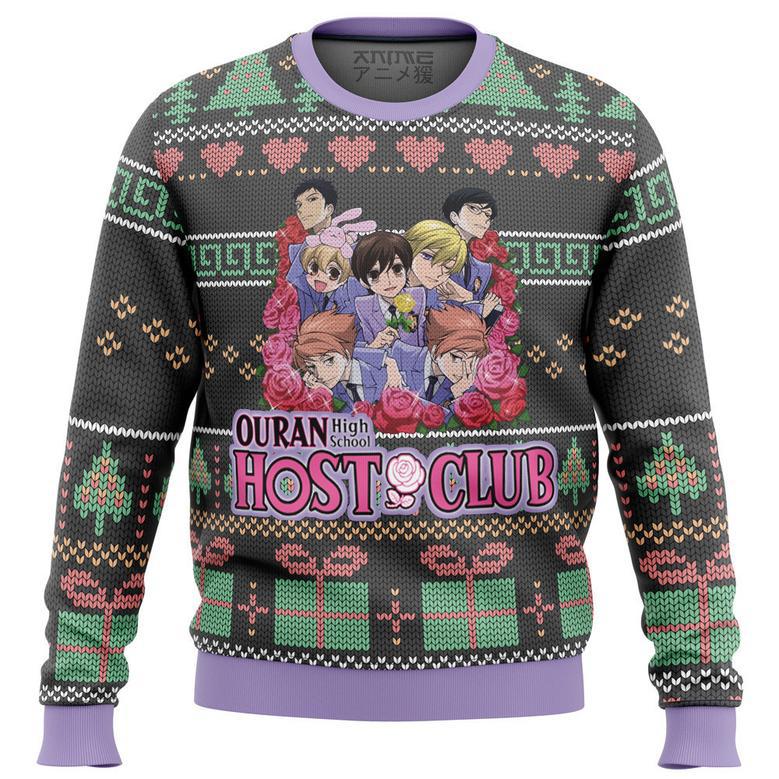 Ouran High School Alt Ugly Christmas Sweater