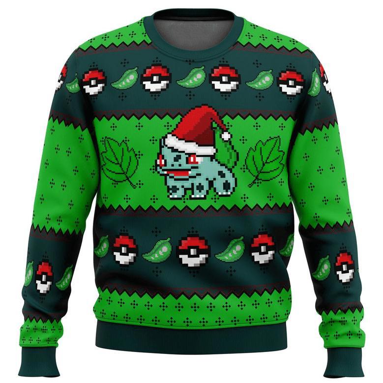 Pokemon Anime Bulbasaur Ugly Sweater