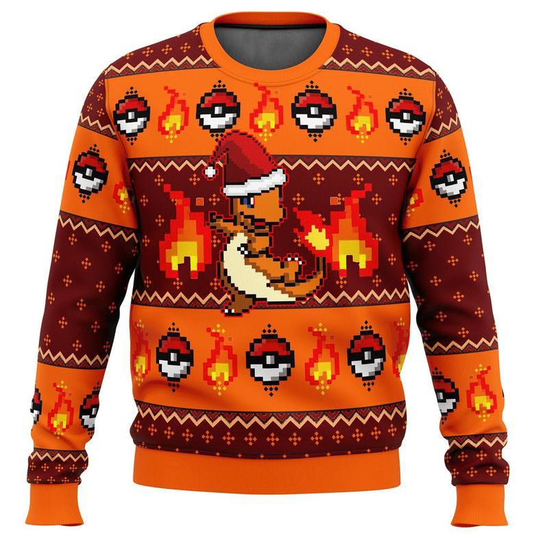 Pokemon Anime Charmander Ugly Sweater Gifts