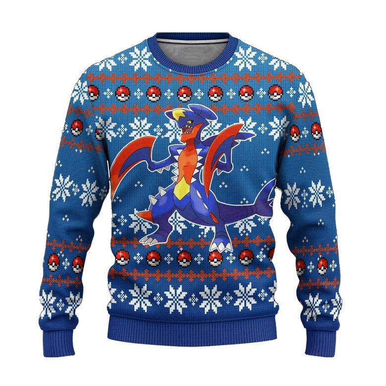 Pokemon Anime Garchomp Ugly Sweater