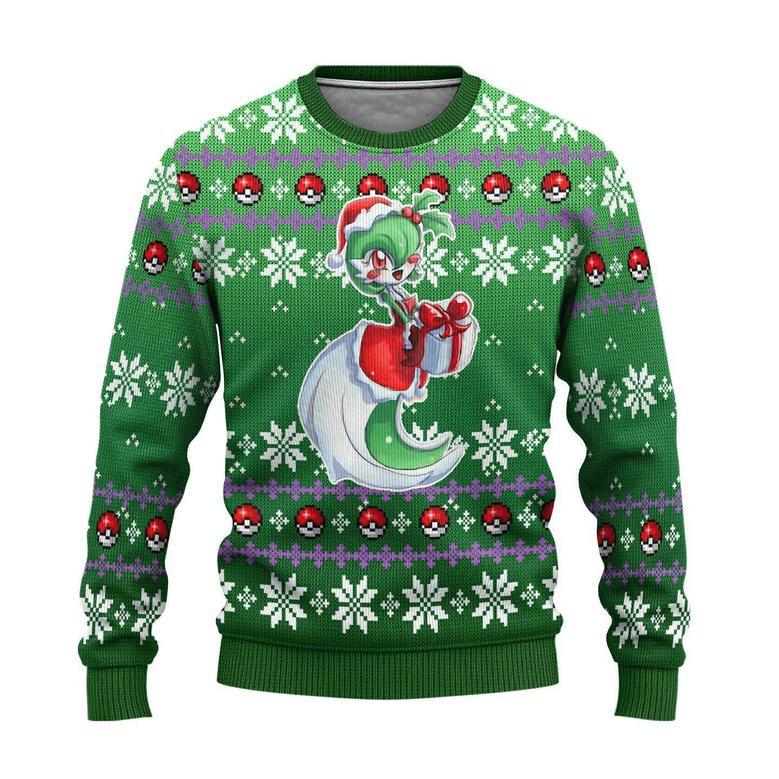 Pokemon Anime Gardevoir Ugly Sweater Gifts