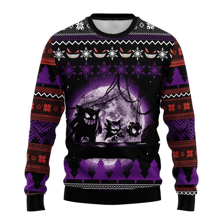 Pokemon Anime Ghost Ugly Sweater