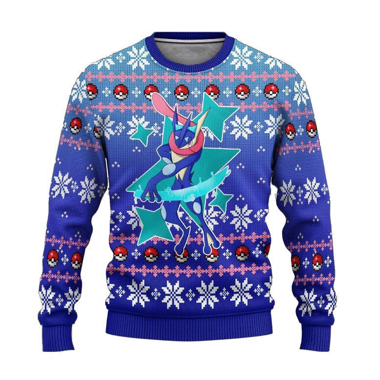 Pokemon Anime Greninja Ugly Sweater