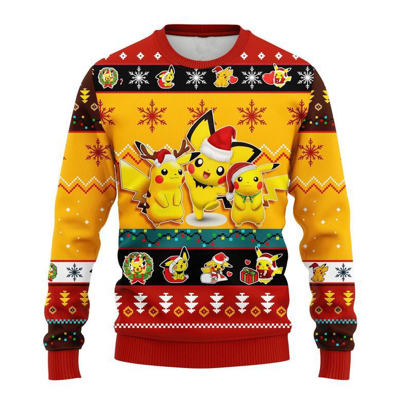 Pokemon Anime Pikachu Ugly Sweater Gifts