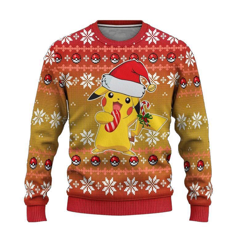 Pokemon Anime Pikachu Ugly Sweater Gifts