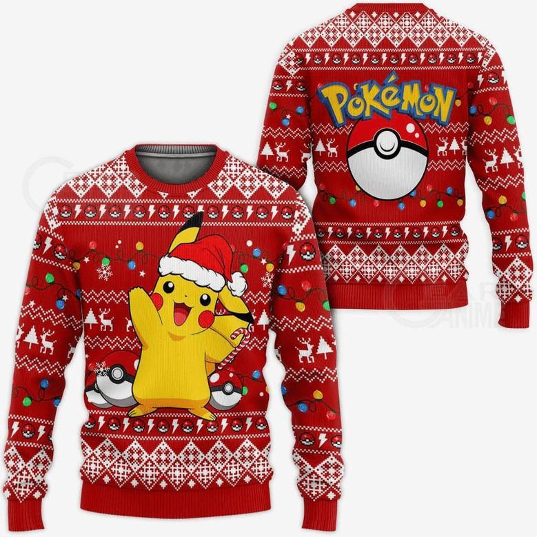 Pokemon Anime Pikachu Ugly Sweater