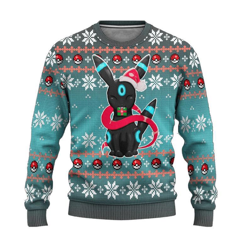 Pokemon Anime Umbreon Ugly Sweater Gifts