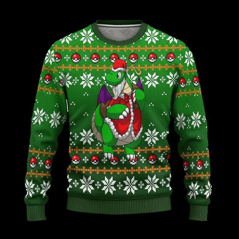 Pokemon Dragonite Ugly Anime Christmas Sweater Xmas Gift