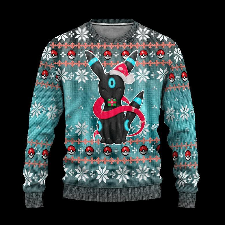 Pokemon Umbreon Anime Ugly Christmas Sweater Xmas Gift