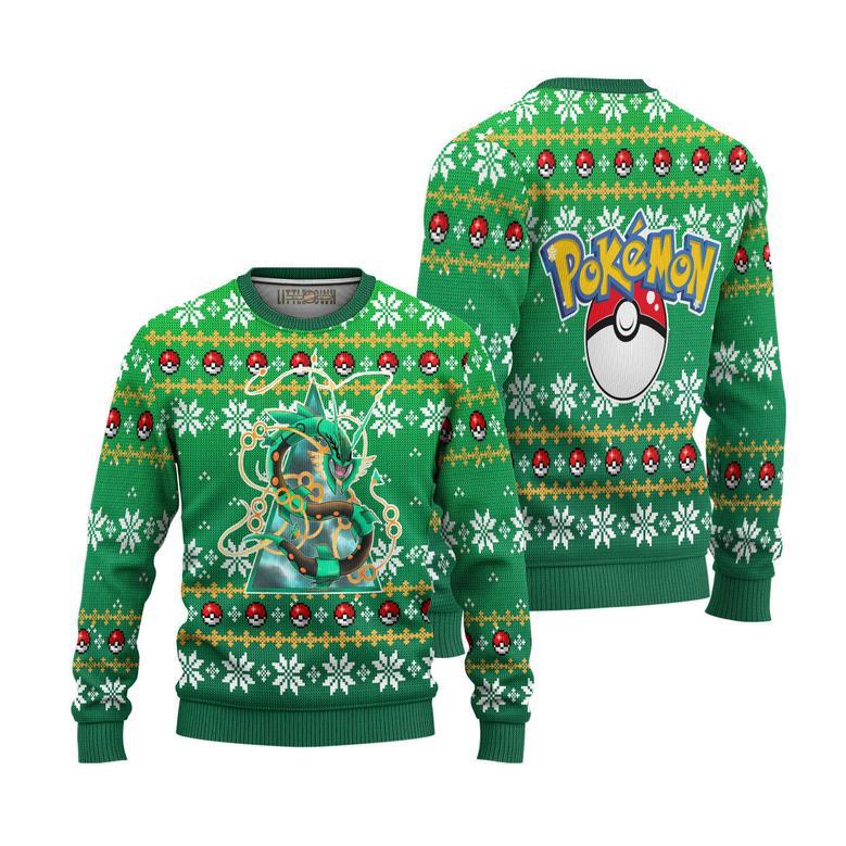 Rayquaza Pokemon Ugly Christmas Sweater