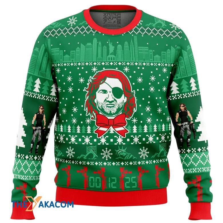 Russell for the Holidays Escape in New York Gift For Fan Anime Christmas Ugly Sweater