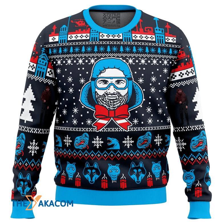 Russell for the Holidays The Thing Gift For Fan Anime Christmas Ugly Sweater