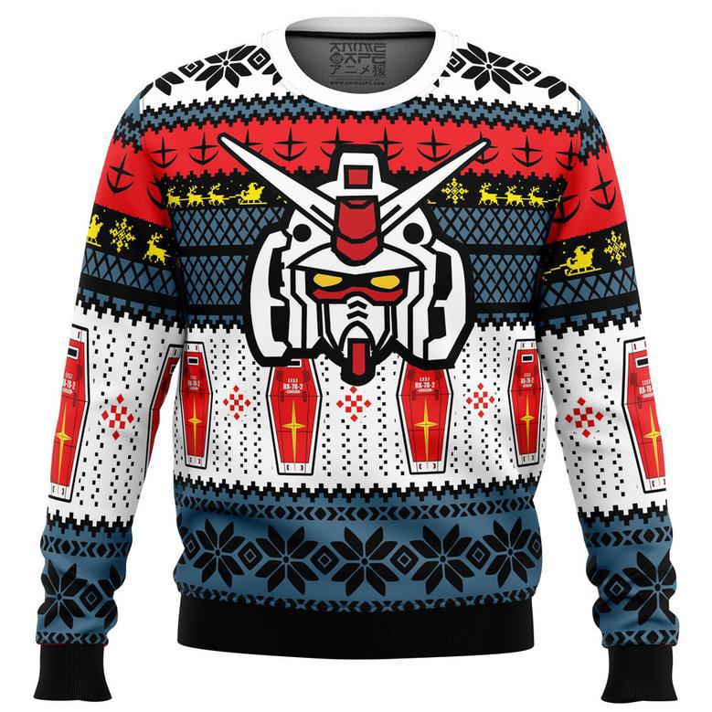 RX Gundam Ugly Christmas Sweater