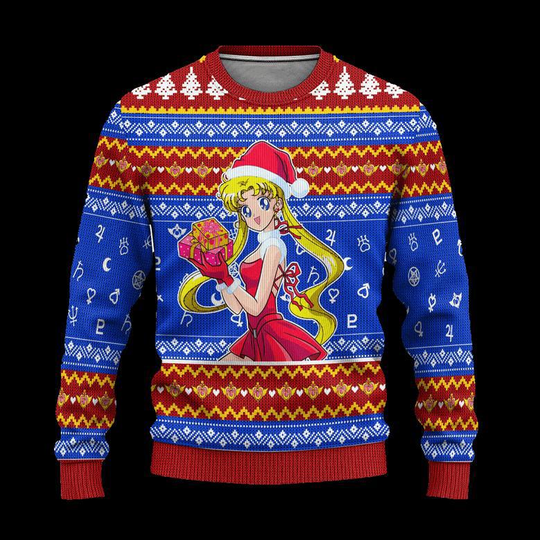 Sailor Moon Ugly Christmas Sweatshirt Anime Xmas Gift