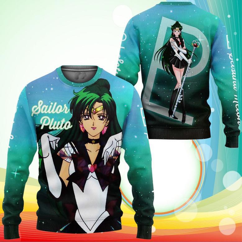 Sailor Pluto Setsuna Meioh Sweatshirt Sailor Moon Anime Sweater