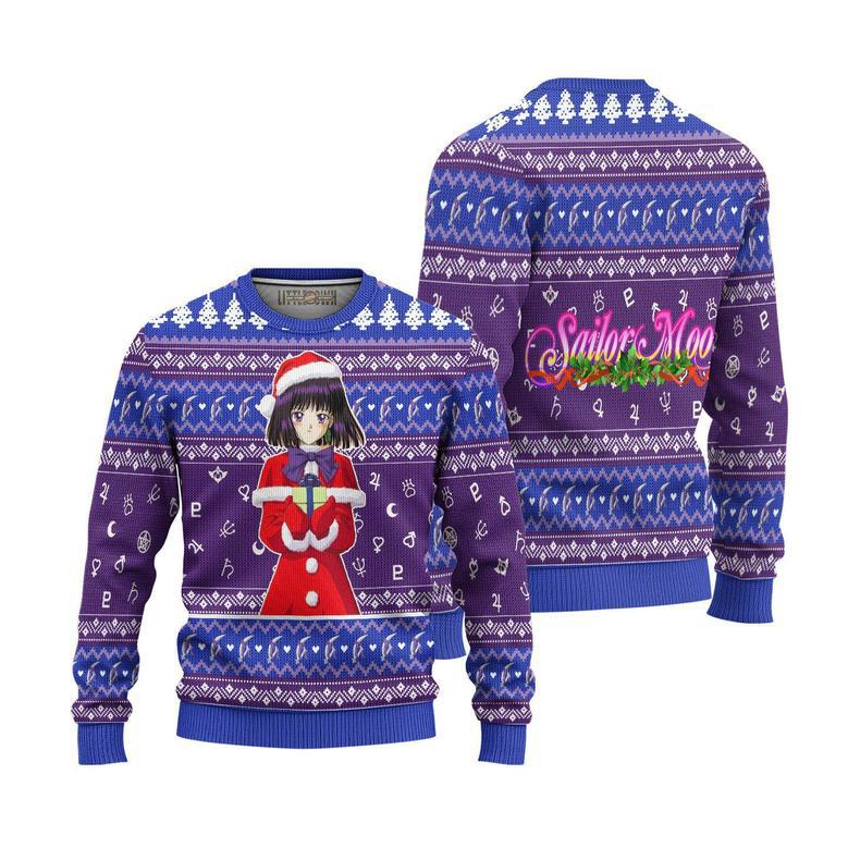 Sailor Saturn Ugly Christmas Sweater Sailor Moon