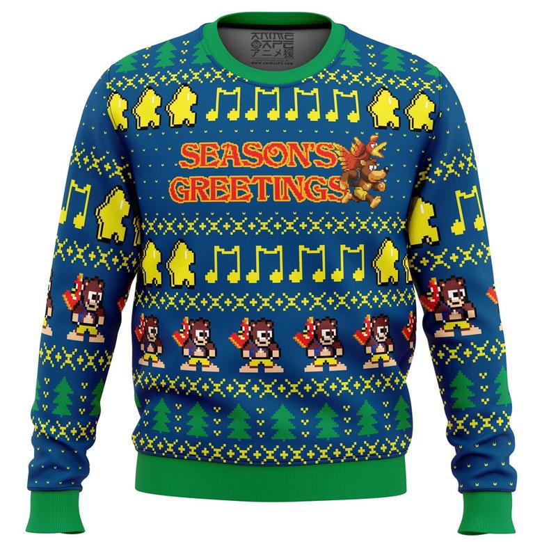 Season's Greetings Banjo-Kazooie Ugly Christmas Sweater