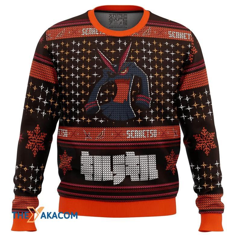 Senketsu Kill la Kill Custom Gift For Fan Anime Christmas Ugly Sweater