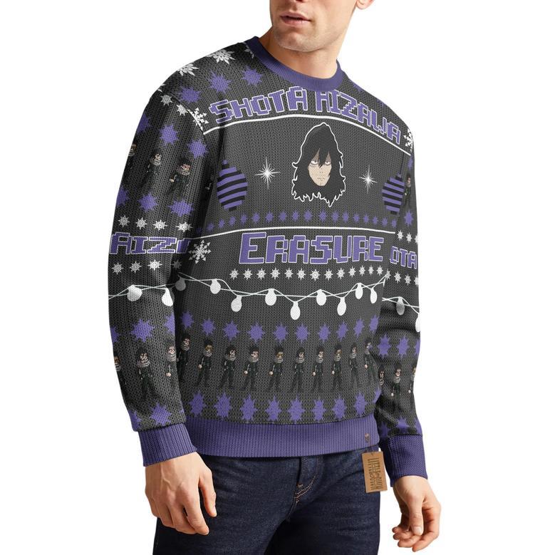 Shota Aizawa My Hero Academia Ugly Christmas Sweater