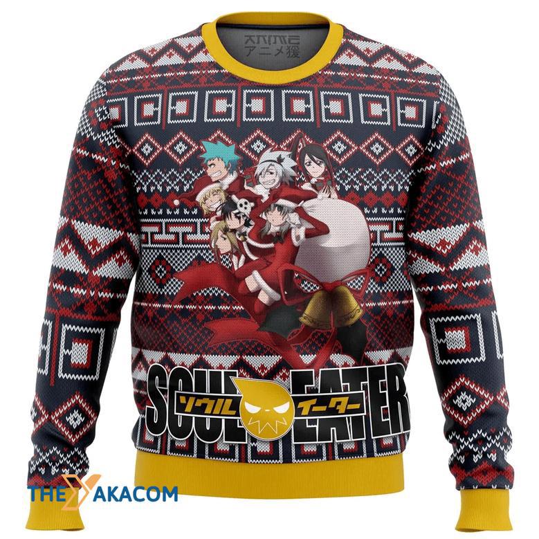 Soul Eater Alt Gift For Fan Anime Christmas Ugly Sweater