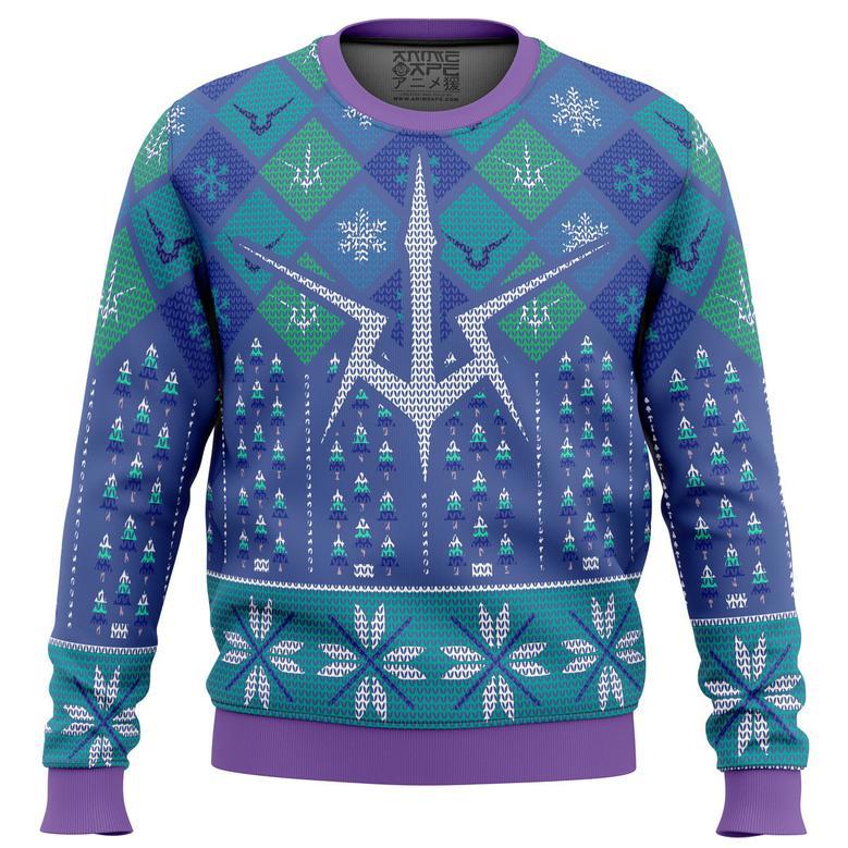 Symbol Lelouch Code Geass Ugly Christmas Sweater