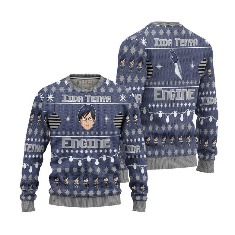 Tenya My Hero Academia Ugly Christmas Sweater