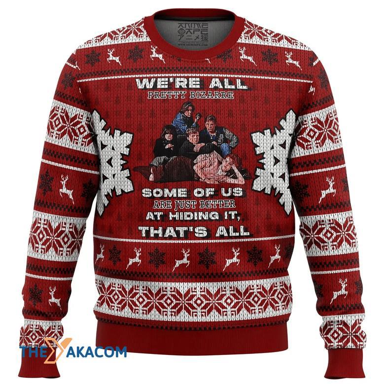 The Breakfast Club Custom Gift For Fan Anime Christmas Ugly Sweater