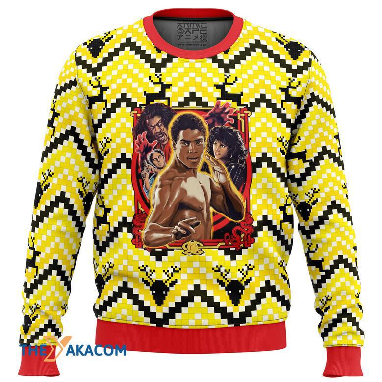 The Last Dragon Gift For Fan Anime Christmas Ugly Sweater