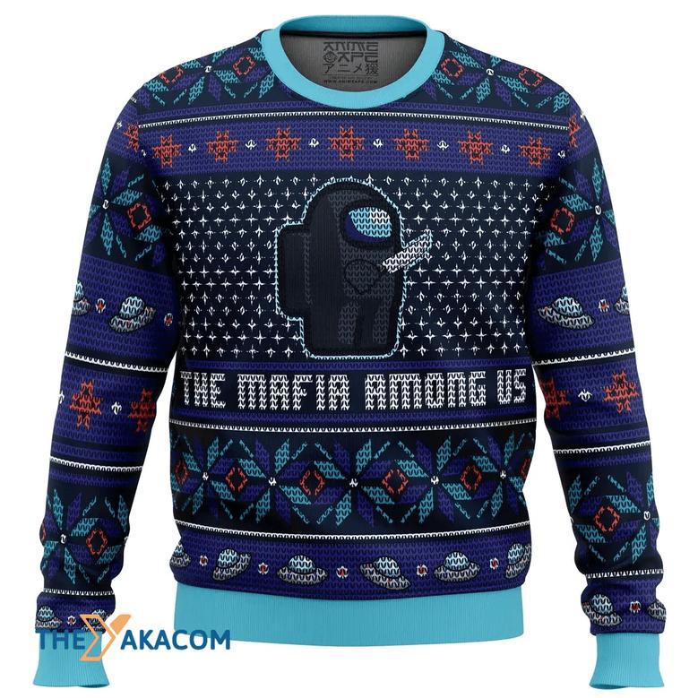 The Mafia Among Us Custom Gift For Fan Anime Christmas Ugly Sweater