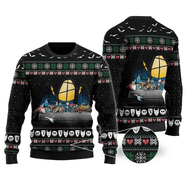 The Nightmare Before Christmas Ugly Sweater The Nightmare Before Christmas The Lilo And Stitcht