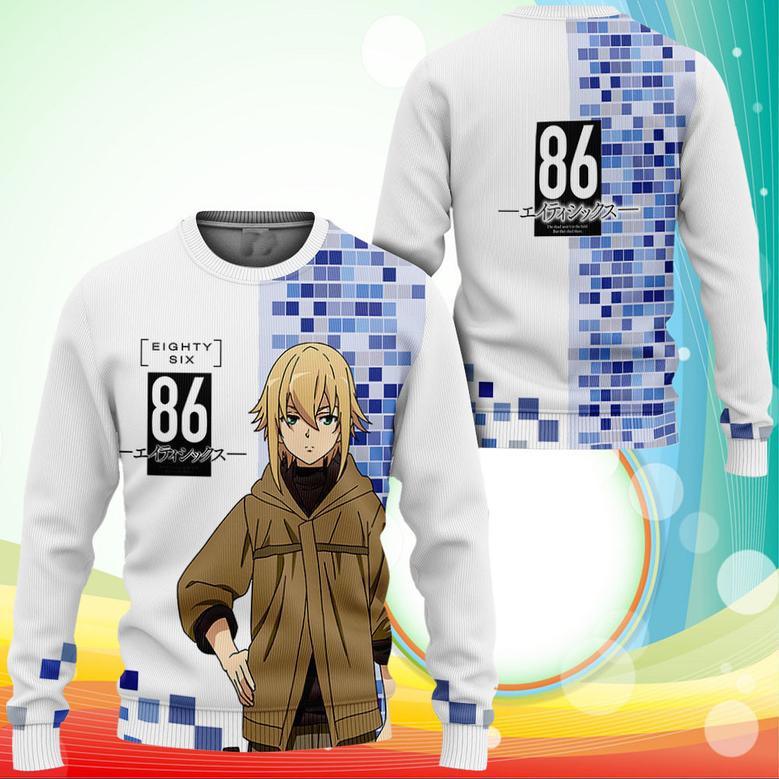 Theoto Rikka Sweatshirt Anime Eighty Six Sweater