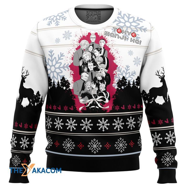 Toman Tokyo Revengers Gift For Fan Anime Christmas Ugly Sweater