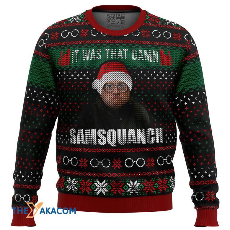 Trailer Park Boys Samsquanch Gift For Fan Anime Christmas Ugly Sweater