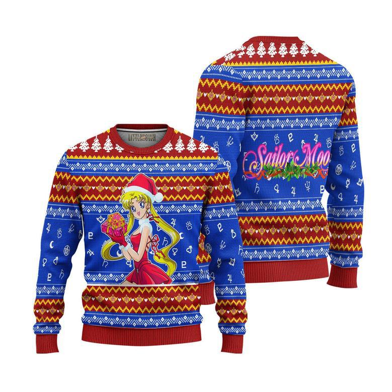 Usagi Tsukino Ugly Christmas Sweater Sailor Moon