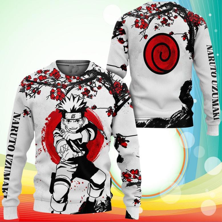 Uzumaki Naruto Sweatshirt Japan Style Anime Naruto Shirts